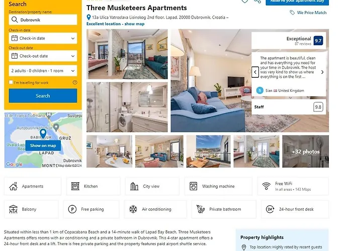 Διαμέρισμα Three Musketeers Deluxe